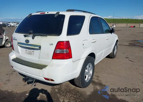 2008 Kia Sorento Lx z USA, uszkodzony, nr VIN KNDJC735785786180
